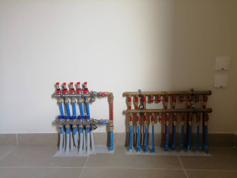 Découvrez une installation propre d'une nourrice par Océane plomberie