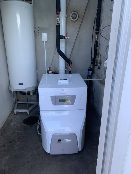 Installation d'une chaudière fioul de dietrich par Océane plomberie